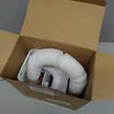 Downspout Diverter, Diverter for Downspout, Rain Barrel Diverter Kit Downspout 3"x 4" and 2"x 3", Rain Barrel Diverter Kit with Adjustable Valve, Diverts Water Into Rain Barrel,4.6ft Hose  White