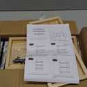 Desk Shelf Organizer, Adjustable 2 Tier Metal Desktop Shelves, Desktop Bookshelf Organization with Foot Mat, Multi-Functional Small Storage Rack for Office Dorm Home, Black