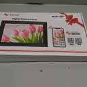 BIGASUO Digital Picture Frame, 10.1" Frameo Digital Frame WiFi with 32GB Memory, 1280x800 IPS Touch Screen, Send Photos/Videos from Your Phone Anywhere, Photo Gifts for Parents and Grandparents