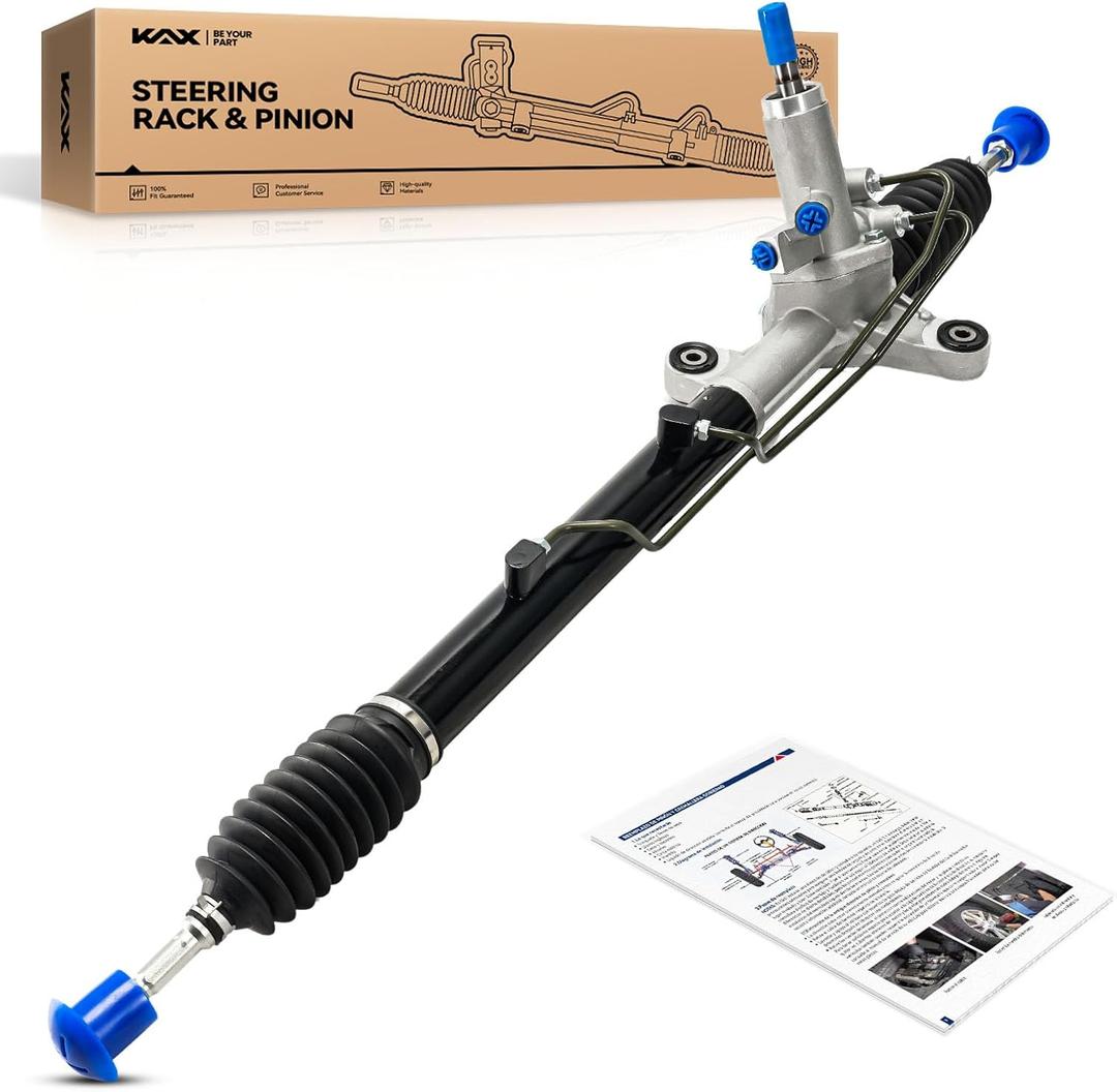KAX Hydraulic Power Steering Rack and Pinion Compatible with Honda Civic 2006 2007 2008 2009 2010 1.8L Replace - 262718
