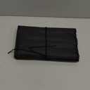 Angoily Makeup Brush Organizer Bag Foldable Roll-up Design for Easy Storage Compact Travel Cosmetic Pouch for Brushes for Artists Friends Family