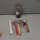 Complete Sourdough Starter Kit, Banneton Bread Proofing Basket with Glass Sourdough Starter Jar, Sourdough Bread Baking Supplies, 9'' Round Bread Proofing Basket, for Bread Making Baking Fermentation