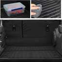 Custom for 2021-2025 2026 Jeep Wrangler 4XE Hybrid Cargo Mats Trunk Liner All Weather TPE Protection Mat Accessories (for 2021-2026 Jeep Wrangler 4XE Hybrid)