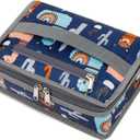 FlowFly Small Insulated Lunch box Portable Soft Bag Mini Cooler Thermal Meal Tote Kit with Handle for Work & School (Alpaca)