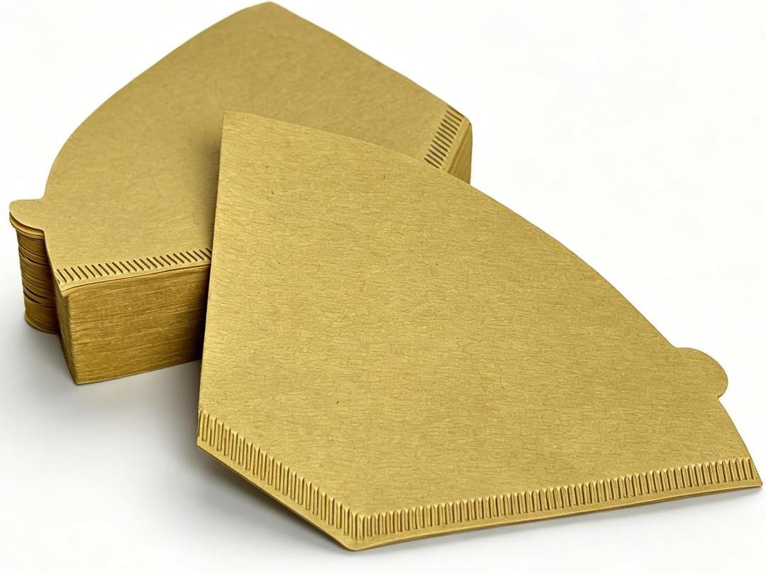 #4 Coffee Paper Filters for Ninja Coffee Makers,8-12 Cup 100 Count Natural Unbleached Disposable Cone Paper Filters