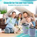 FLT9400 Filter K- K 360True HEPA Replacement Filter Compatible with GermGuardian AC9400W,AC9600W,FLT9400 Purifiers Filter,3-in-1 Ture H13 HEPA Filter and Activated Carbon Filter