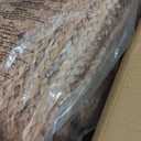 Bedsure 8x10 Printed Jute-Look Washable Area Rug, Soft Polyester Fleece