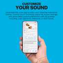 JLab Go Air Pop+ Tones True Wireless Earbuds, in Ear Headphones, Bluetooth Earphones, 35H Playtime Ear Buds, Bluetooth Earbuds with Microphone, USB-C Charging Case, Dual Connect, EQ3 Sound, (474 C)