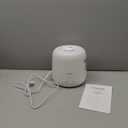 Clarston 2L Cool Mist Humidifier for Bedroom with 360° Adjustable Nozzle, High and Low Mist Levels, Ultra-Low Noise, Light-Off, No BPA, Auto Shut Off, Ideal Baby Humidifier with Easy Top Filling