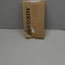 Paper Towel Holder Countertop, Standing Paper Towel Roll Holder for Kitchen Bathroom Organize, Stand with Weighted Base Suction Cups, Stainless Steel One-Handed Operation (Matte Black)