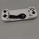 Coolaado Bluetooth Mobile Gaming Controller for iPhone & Android, Handheld Wireless Phone Gamepad with Adjustable Clip and Hall Effect Joysticks/Trigger- Also Support Play Xbox/PS/Cloud/Steam (White)