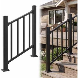 2ft Deck Railing Kit for Deck, Porch, Patio, Balcony