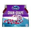 Ocean Spray Cran-Grape Cranberry Grape Juice Drinks, 10 Fl Oz Bottles, 6 Count (EXP 09/23/26)