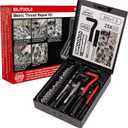 BILITOOLS M6x1.0 Thread Repair Kit, HSS Drill Helicoil Repair Kit Metric