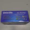 Uniclife Aquarium Air Pump Dual Outlet Fish Tank Aerator with Accessories for 5-200 Gallon Tank