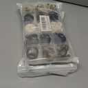 3 x Resin Sewing Buttons, 110 Pieces, 4-Hole Round Buttons for Blazer Suit Coats,5 Color 3 Size 15mm/20mm/25mm
