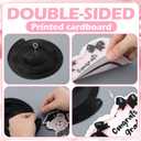 30 Pcs Pink Bow Graduation Decorations Black and Pink Graduation Swirl Decorations Class of 2026 Congrats Grad Ceiling Hanging Bow and Bear Decor Senior 2026 College Party Supplies
