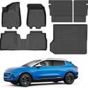 for Chevy Equinox EV Floor Mats 2026 2025 2024(Non Fuel),Car Mats for Chevy Equinox EV All Weather Floor Mats Cargo Liner Accessories Backrest Cargo Mat