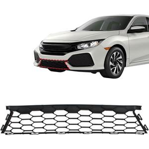 Front Lower Bumper Cover Mesh Grille Compatible with Honda Civic Hatchback 2017-2021 Replaces 71107TGGA50 1KPHD1211044