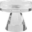 Crystal Taper Candle Holders, 3 Inch Tall Crystal Decorative Candle Stand Centerpiece for Table Wedding Dinning Party