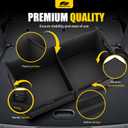 MIKKUPPA Car Trunk Organizer - 70L Collapsible Trunk Organizer for Groceries, Car Storage Organizers for SUV Auto Truck Van with Non Slip Bottom (Black)
