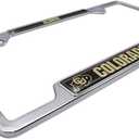 University of Colorado Buffaloes Metal License Plate Frame (Alumni (Chrome Frame))