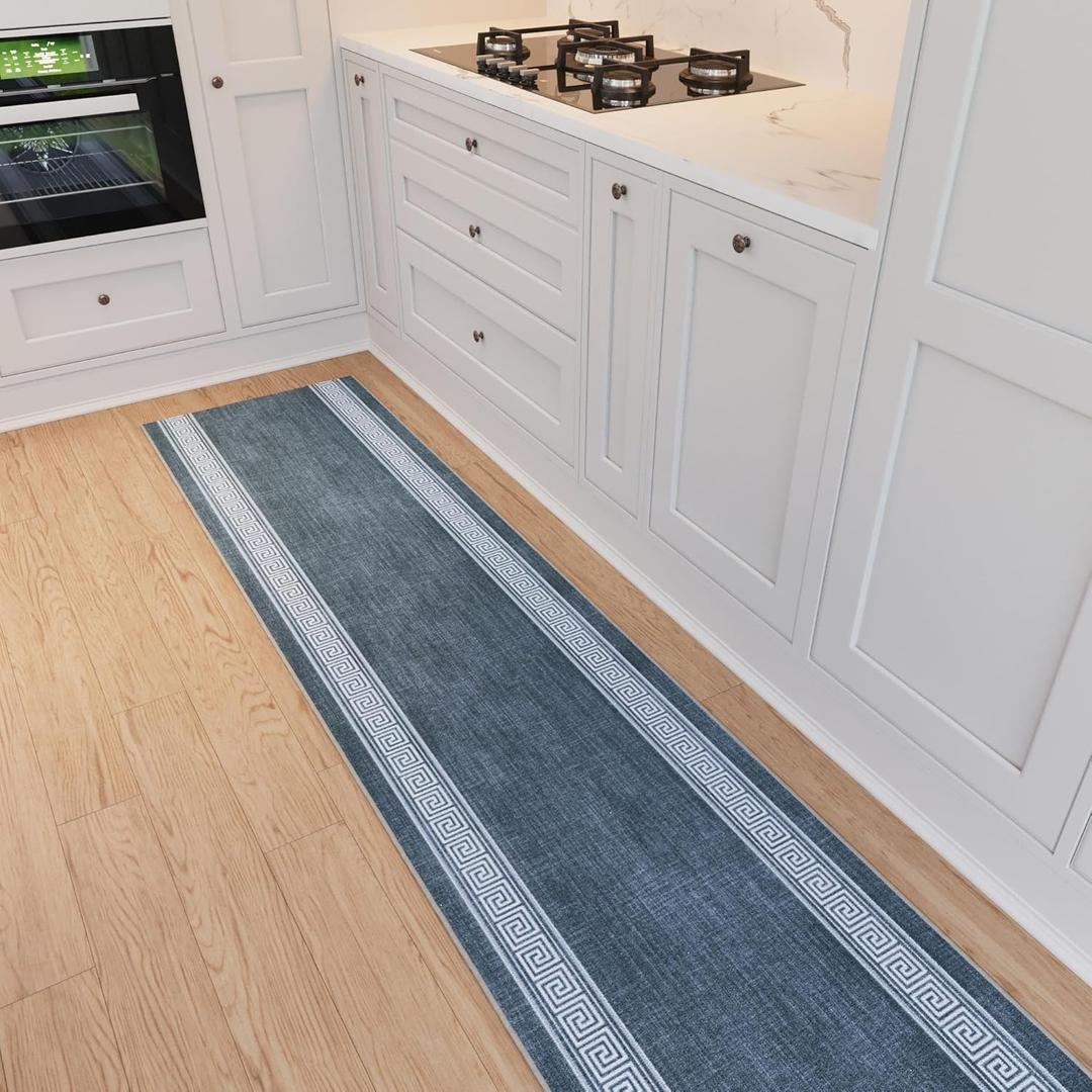 Ottomanson 2x8 Washable Hallway Runner Rug – Rug Runners for Kitchen, 1'10" x 8'