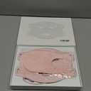 INIA Red Light Therapy Mask for Face  4 Light Modes with 850nm NIR, Red & Blue LED Light Therapy, 2600mAh Rechargeable LED Face Mask for Radiant Glow at Home, Pink