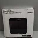 Wyze Smart Scale X - Digital Bathroom Scale for Body Weight, BMI, Body Fat, Muscle Mass, Heart Rate Monitor | Sync with Health Apps | Body Composition Analyzer for People, Baby & Pet, 400 lbs (Navy)