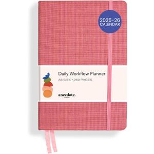 Anecdote 2025-2026 Planner: A Monthly, Weekly & Daily Planner 2025-2026 for Planning Your Success - A5 Size Hardcover Start Anytime and Achieve your Goals - Blossom (A5 (5.8'' x 8.3''))