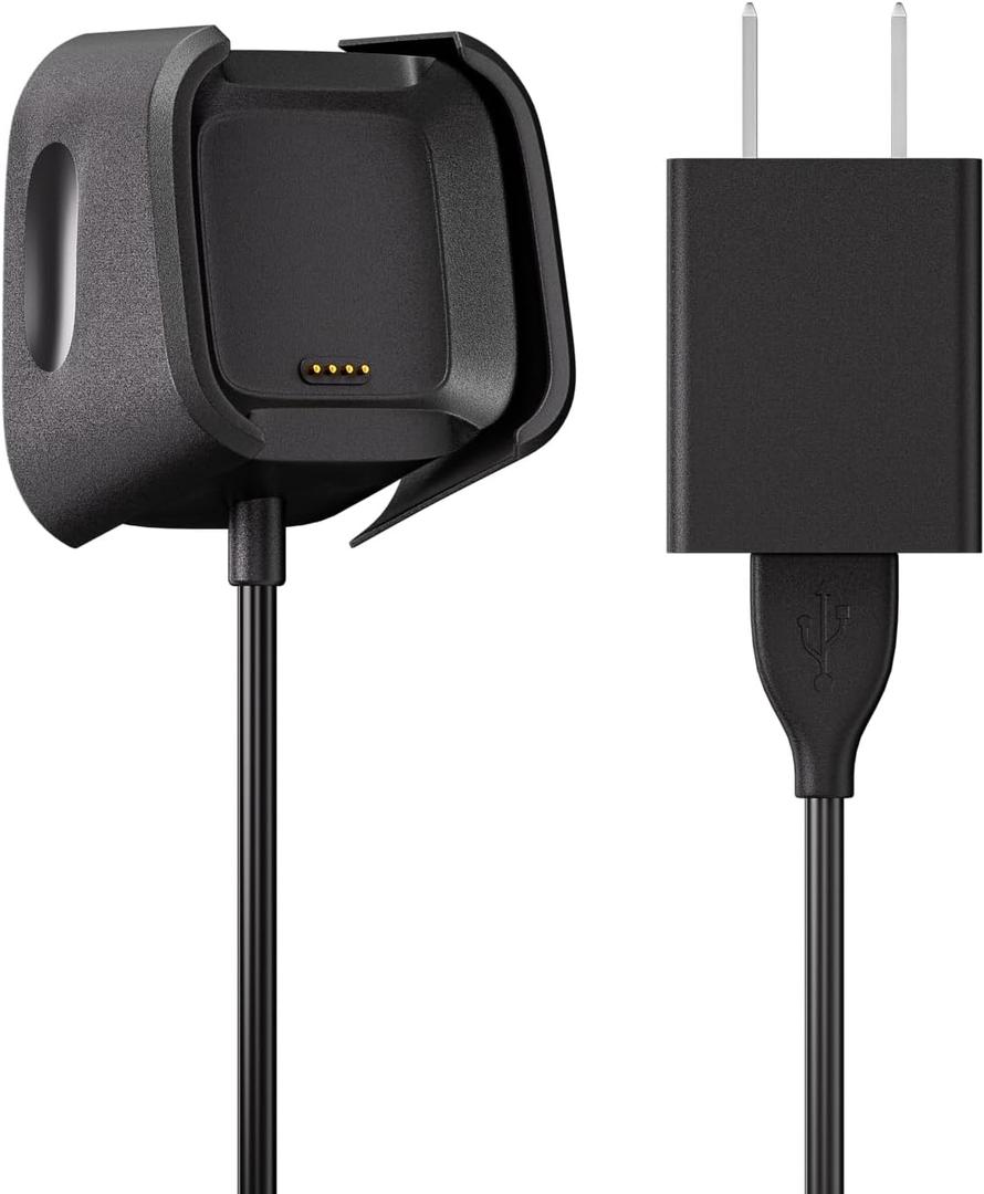 Charger for Fitbit Versa 2, Replacement Charging Cable Dock Cradle with USB Cord for Fitbit Versa 2 Smartwatch (not for Fitbit Versa 1/SE/Lite)