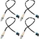 Air Fuel Ratio O2 Oxygen Sensor 234-4815 234-4816 for 2009 2010 2011 GMC Acadia Chevrolet Chevy Traverse Buick Enclave 3.0L 3.6L Upstream & Downstream