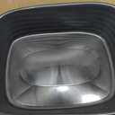 Arm & Hammer Simply Recycled Plastic Cat Litter Pan, Made in USA, Easy to Clean, Large Durable Litter Box, Black
