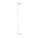 BABELIO Metal Baby Gate Dog Gate, 2.75inch White Extension, Extra Wide Pet Gate for Stairs & Doorways, Pressure Mounted Walk Thru Child Gate with Door, NO Need Tools NO Drilling,28" Tall