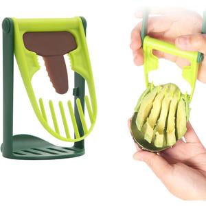 All-in-1 Avocado Slicer Cutter Tool  Avocado Pitter, Slicer, Peeler & Masher  Food-Grade Plastic, Safe & Easy to Use, Dishwasher Safe