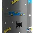 Simple Modern Kids Summit DC Comics Batman Water Bottle 18oz Stainless Steel | with Straw Lid, Cup, Insulated Tumbler, for Boys, School, Batman POW!