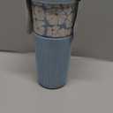 Manna. Stainless Steel Tribeca Tumbler. Silicone Sleeve. 24 oz. Blue