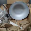 IMUSA Caldero Cast Aluminum Stock Pot 7 Qt with Glass Lid, 30 cm Diameter, Heavy Bottom Cooking Pot with Riveted Handles, Oven Safe Rice Pot for Stews, Soups and Beans