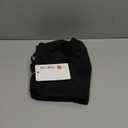 REORIA Womens Summer Sexy Open Back V Neck Spaghetti Strap Cami Double Lined Backless Trendy Thong Bodysuit Top Black Small