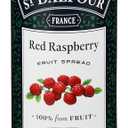 St. Dalfour Red Raspberry Fruit Spread - 10oz - 100% from Fruit, No Artificial Ingredients, Non-GMO, No Cane Sugars, All Natural, Made in France