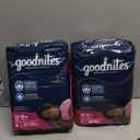 Goodnites Girls' Nighttime Bedwetting Underwear, Size Large (68-95 lbs), 34 Ct (2 Packs of 17)