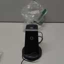 Anlmz 3 in 1 Charging Station for iPhone, Wireless Charger for iPhone 17 16e 16 15 14 13 12 11 X Pro Max & Apple Watch - Wireless Charging Station for AirPods 4 3 Pro (Black)