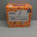 Pura Hypoallergenic Diapers Size 2 (7-13 lbs) Monthly Pack, Totally Chlorine Free, Wetness Indicator, Suitable for Sensitive Skin, Soft Organic Cotton Comfort, Overnight, 6 Packs of 29 (174 Diapers)