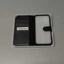 TUCCH Case Wallet for iPhone 17 (6.3-Inch) 2025, RFID Blocking 4 Card Slots, Kickstand, Magnetic Closure, PU Leather, Shockproof TPU Shell, Protective Flip Folio Cover, Textured Black