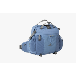 Mountainsmith Day Lumbar Waist pack, Running, Hiking, Cycling, Travel, and Outdoor Sport Activities with Dual Water Bottle Holders, Coronet Blue