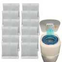 12 Pack Diaper Pail Carbon Filters for Playtex Diaper Genie Complete and Expressions Pail, Charcoal Odor Absorbing Bags for Diaper Genie Diaper Pails with Built-in Odor Controlling Compartment