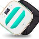 HTVRONT Heat Press Machine for T-Shirts, Portable Heat Press 10"X10", Iron Press for Sublimation and HTV Vinyl Shirt Press Machine for Hat, Bags, Heating Transfer Projects (Mint Green)