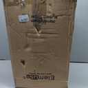 ELEMUSE 3 Inch Cooling Memory Foam Mattress Topper King, 2 Inch Pressure-Relieving Memory Foam and 1 Inch Thick Soft Viscose Made from Bamboo Pillow Top for Hot Sleepers, Removable & Washable Cover (Plush Support(white))