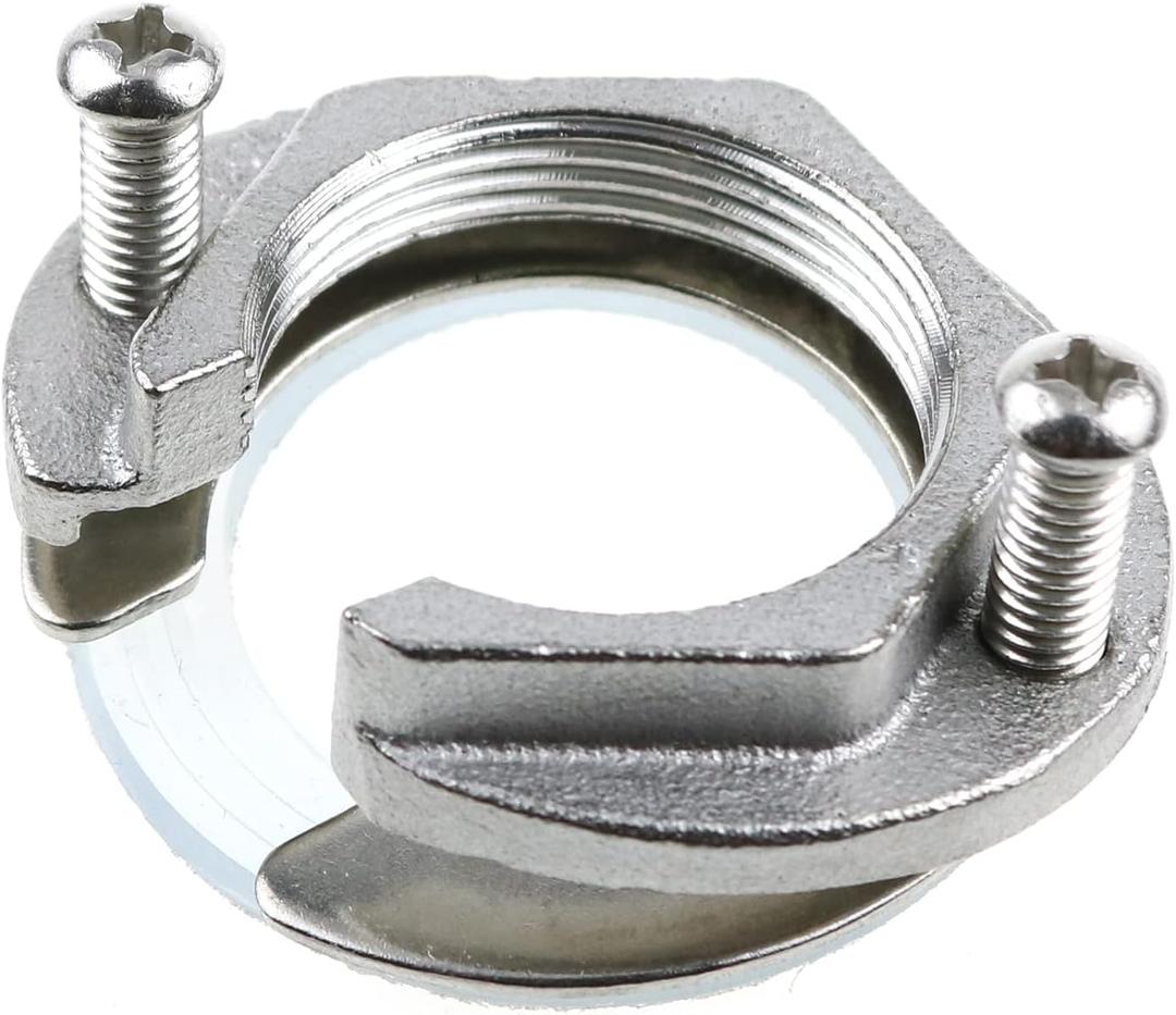 31mm Stainless Steel C Type Kitchen Faucet Antiloosing Nut Cap Fastening Circlip Washer Accessory Tool Set Faucet Accessories Wash Basin Tap Fixing Fitting Kit