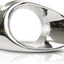 For Lexus RX350/RX450H Fog Light Cover 2013 2014 2015 Passenger Side | Chrome | DOT/SAE Compliance | LX1039105 | 814810E110